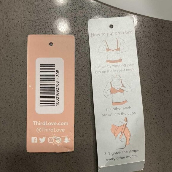 EEUC Thirdlove T-shirt bra 30DD (30E) - Picture 3 of 4